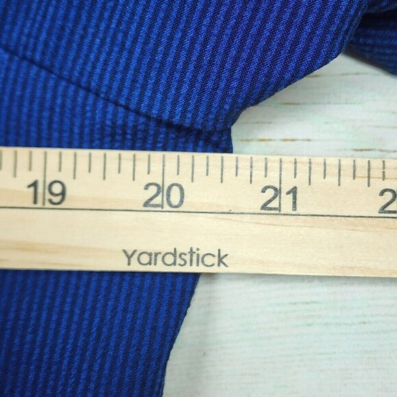 Savile Row Brixton Navy Blue Two Button Peak Lapel Jacket, Men's 40L NWT - Picture 16 of 16